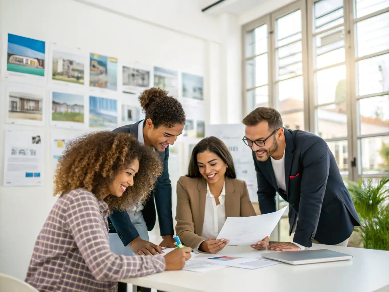 Property Circle's team providing comprehensive real estate services, including buying, selling, consulting, and legal support, demonstrating their commitment to client satisfaction.